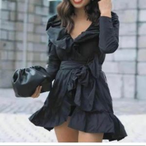 H&M x Sandra Mansour wrap dress